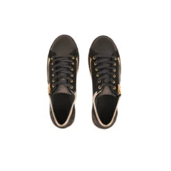 Pataugas JESTER/MIX F4I NOIR/DORÉ -Pataugas Boutique 628254 BASKET FEMME JESTER MIX F4H NOIR DORE 6 a7c2426d b3e9 4ef5 9157 8cd40ac5b520