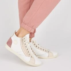 Pataugas PALME/PER F2I ROSE -Pataugas Boutique BASKET FEMME PALME PER F2I ROSE 628402 300 Porte 1