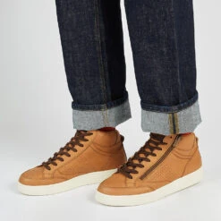 Produits populaires -Pataugas Boutique BASKETS HOMME BASALT M ZIPN H4I CHATAIGNE 628471755