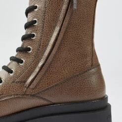 Pataugas AINOA B/CI F4I CAFE -Pataugas Boutique BOOTS FEMME AINOA B CI F4I IMPRIME CAFE 628452801 detail