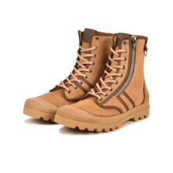 Pataugas AUTHENTIQUE H/ZIPSS F4I CAMEL -Pataugas Boutique BOOTS FEMME OG H ZIPSS F4I CAMEL 628499 751 5