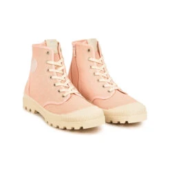 Pataugas AUTHENTIQUE M/ZIPTI F2I ROSE -Pataugas Boutique BOOTS FEMME OG MID ZIP ROSE PALE 628347 300 4