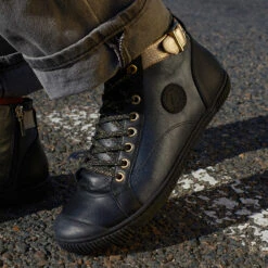 Pataugas BANJOU LATSA/MIX F4H NOIR/DORÉ 11 Pataugas BANJOU LATSA/MIX F4H NOIR/DORÉ -Pataugas Boutique F Palme MIX Noir Dore