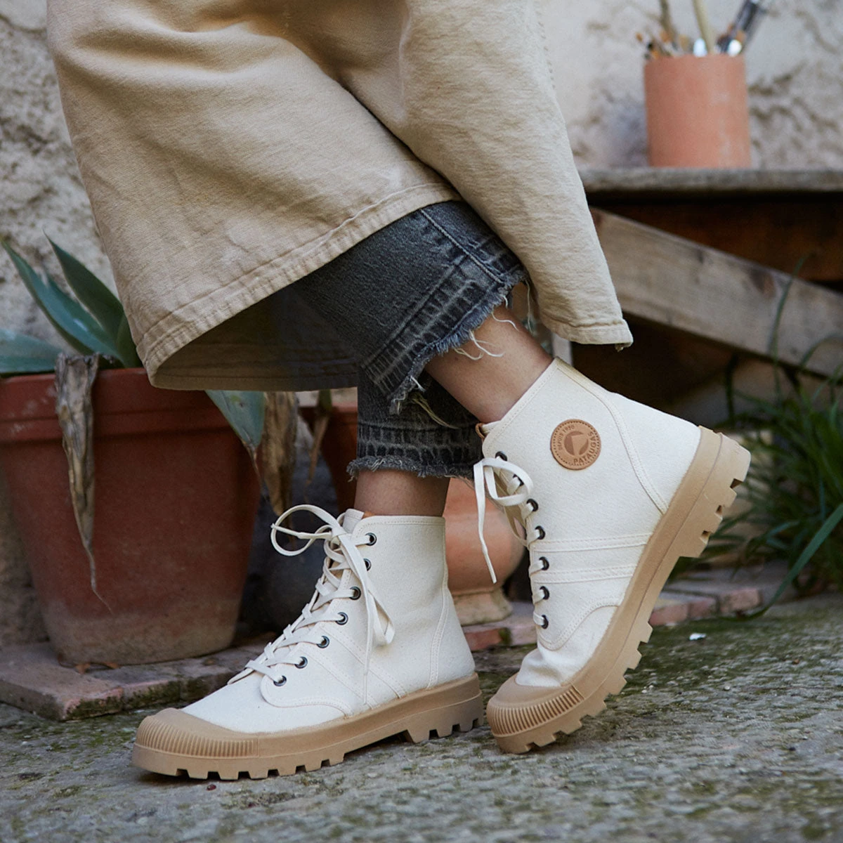 Pataugas AUTHENTIQUE/T F4G IVOIRE 2 Pataugas AUTHENTIQUE/T F4G IVOIRE – Image 2